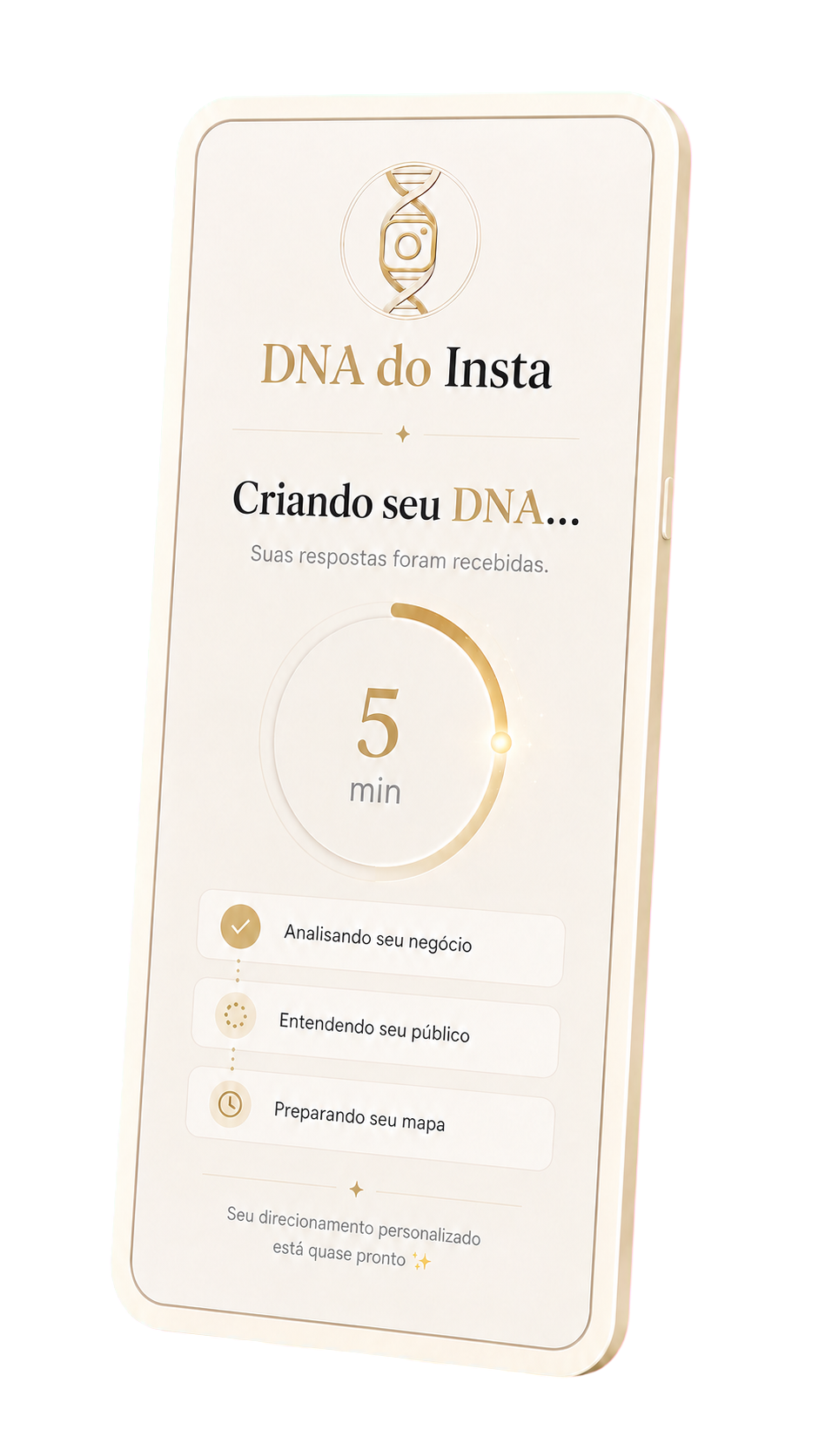 Ferramenta DNA do Insta criando seu direcionamento personalizado